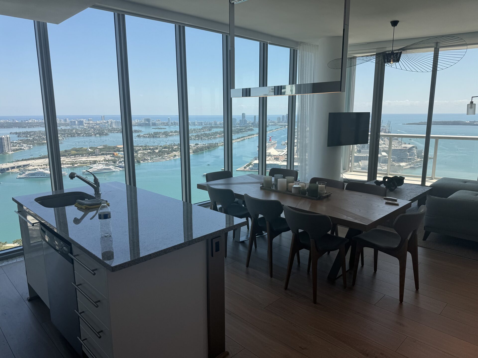 Penthouse Dining with Bay Views